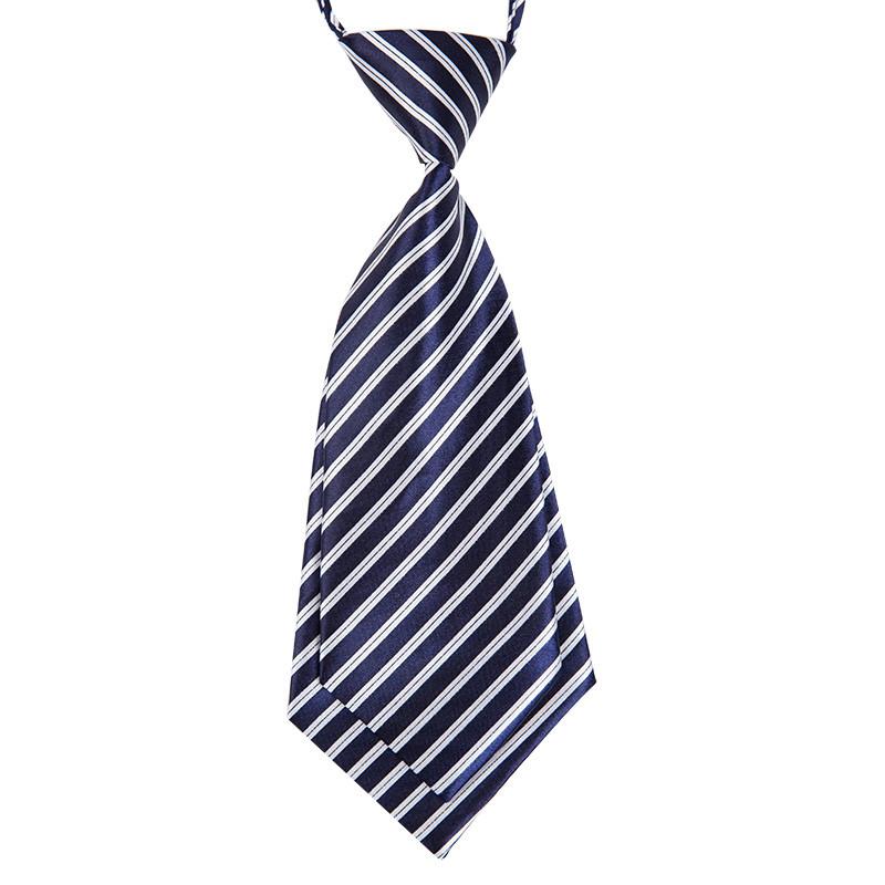Детский галстук в полоску для школьной формы и офисной одежды