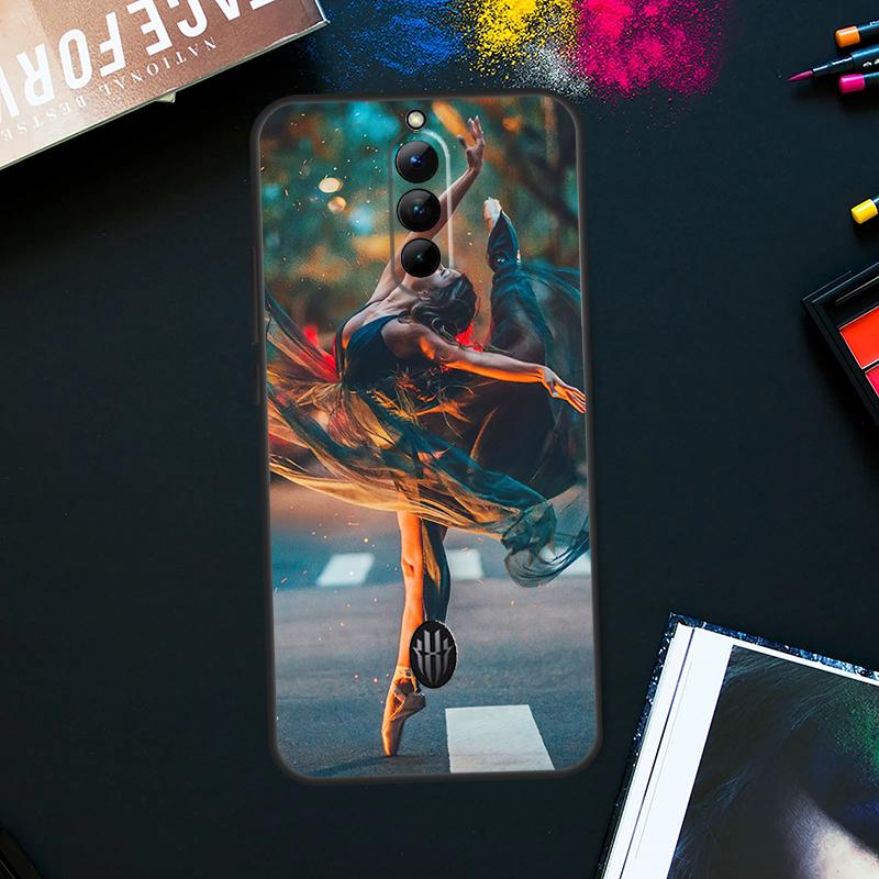 Чехол для девочки-балерины, танцующей балет, для ZTE Nubia Red Magic 9 Pro Plus RedMagic 8 8S Pro Plus 6 7 6S 7S Pro 5S 6R 5G