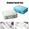 4/5 Squares Multifunctional Leak-Proof Bento Box Portable Lunch Sealed Salad  Fruit Tableware Box Picnic Food Storage Container