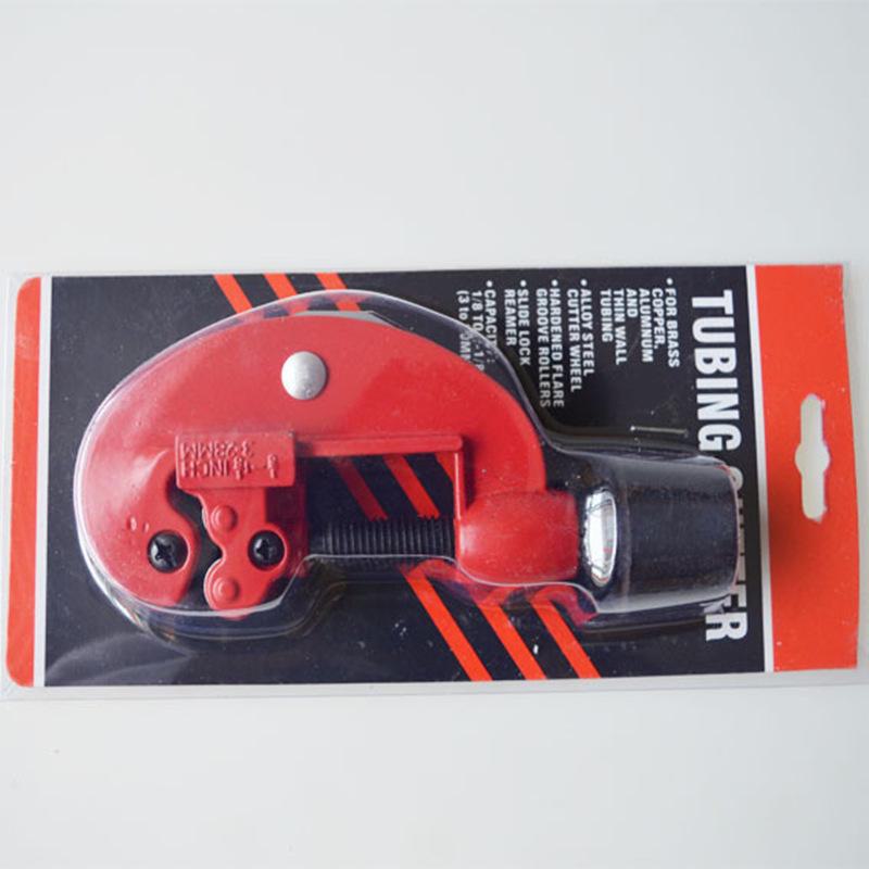 Ручной труборез (3-28mm) для меди, алюминия и ПВХ - нож для резки труб с режущим диском