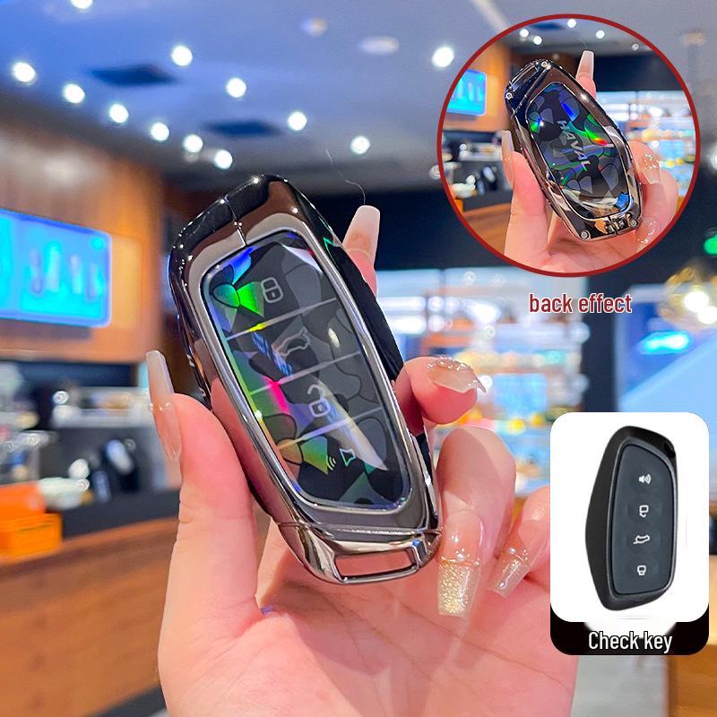 Совместимая металлическая пряжка, чехол для ключа для Great Wall Haval: H2S, M6, F5, F7X, Большой Пес, Божественный Зверь, Яростный Дракон, Дракон Макс, Сова