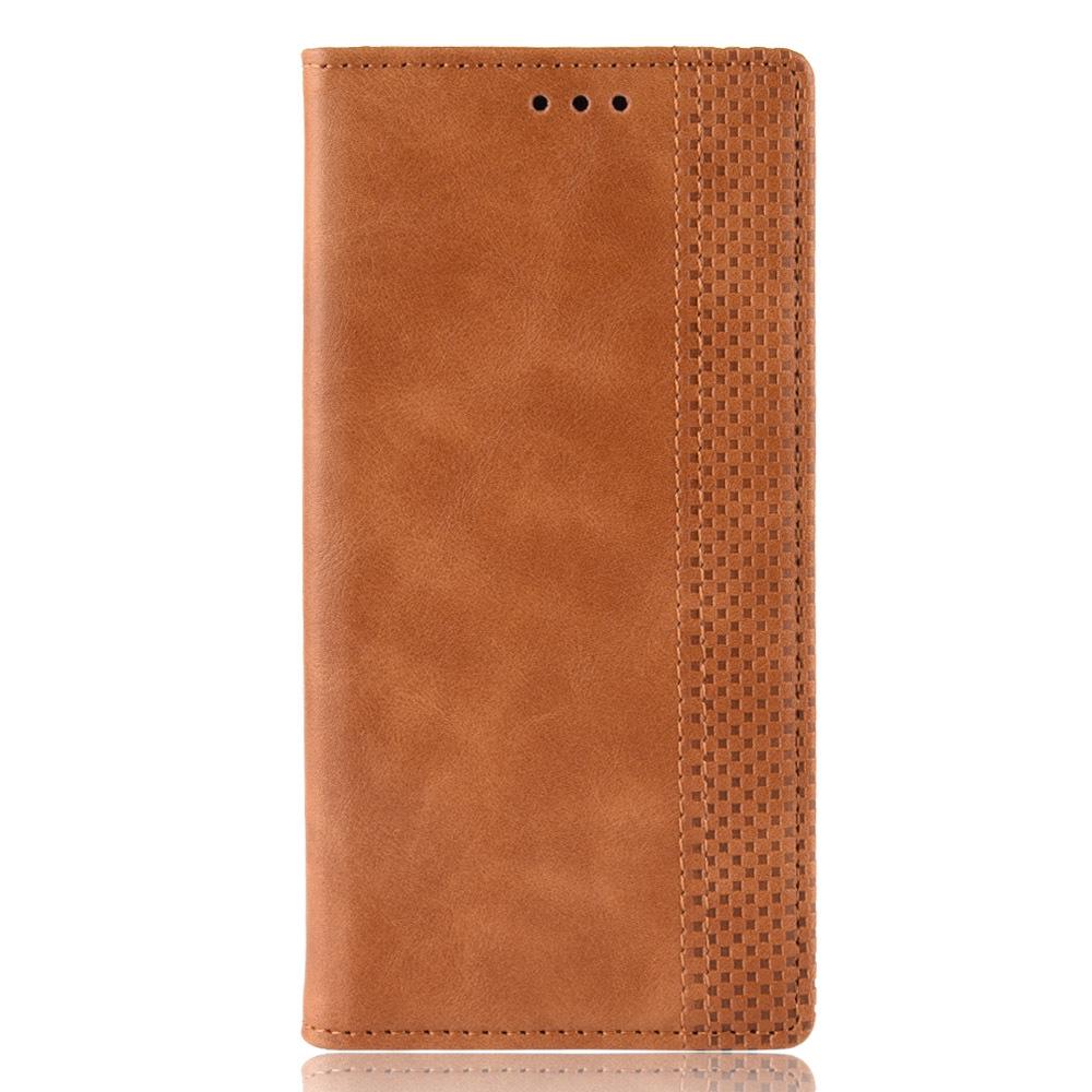 Compatible Leather Flip Case for Samsung Galaxy S23 Ultra, S22, S24, S25 Plus with Magnetic Closure