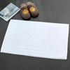 Белое напольное полотенце 50*80 см Полотенце для ног Полотенца для ванны Коврик для ванной комнаты Ванна
