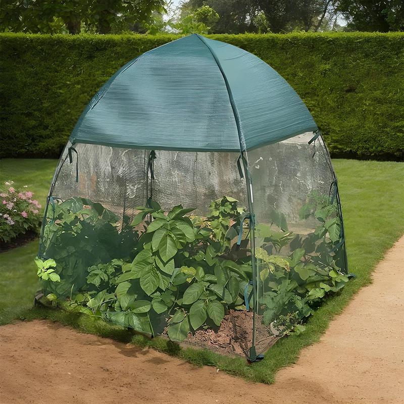 Tomato Greenhouse Small Grow Plant House Tent Vegetables Growth Cover Greenhouse Flower House Planting Insect-Proof Bird Cover