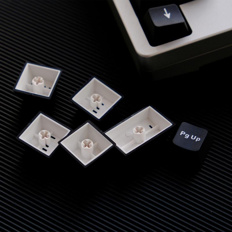 GMK WOB/wOB Колпачки для клавиш Double Shot 114 клавиш PBT Профиль Cherry Раскладка Alice Белые Черные Колпачки для Механических Клавиатур Клавиши 7u