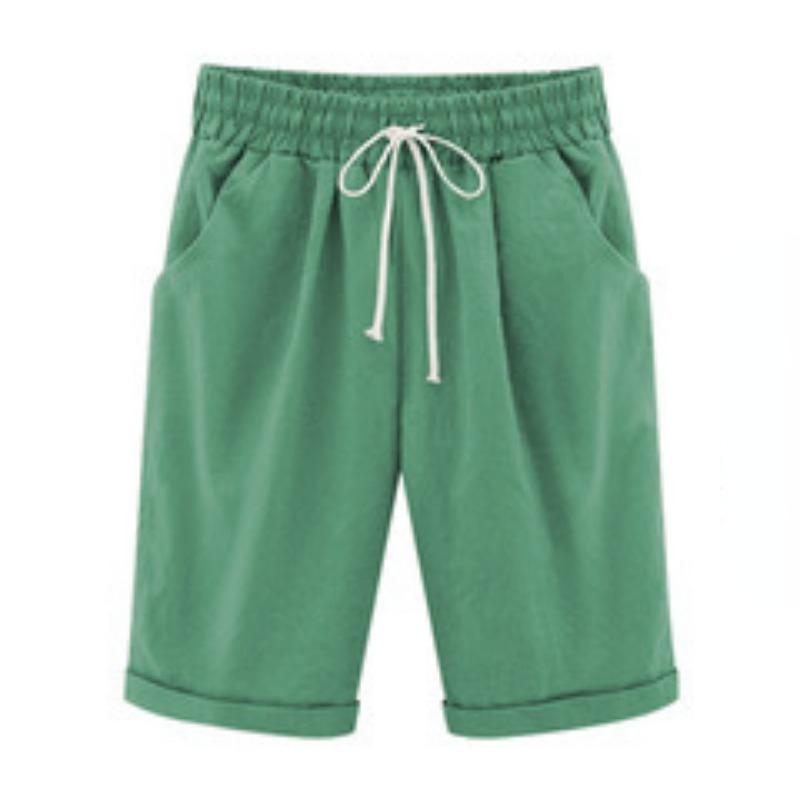 Летние женские брюки Five Pants Тонкие брюки для верхней одежды Женские брюки Повседневные брюки Шаровары Пляжная одежда