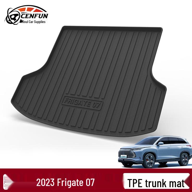 2023 BYD Frigate 07 Trunk Mat: Eco-Friendly, Waterproof, Wear-Resistant TPE Tail Box Protector