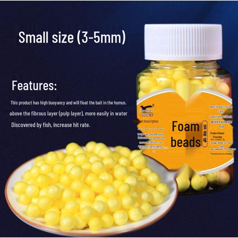 Поплавочный шар из пены для карпа и карася