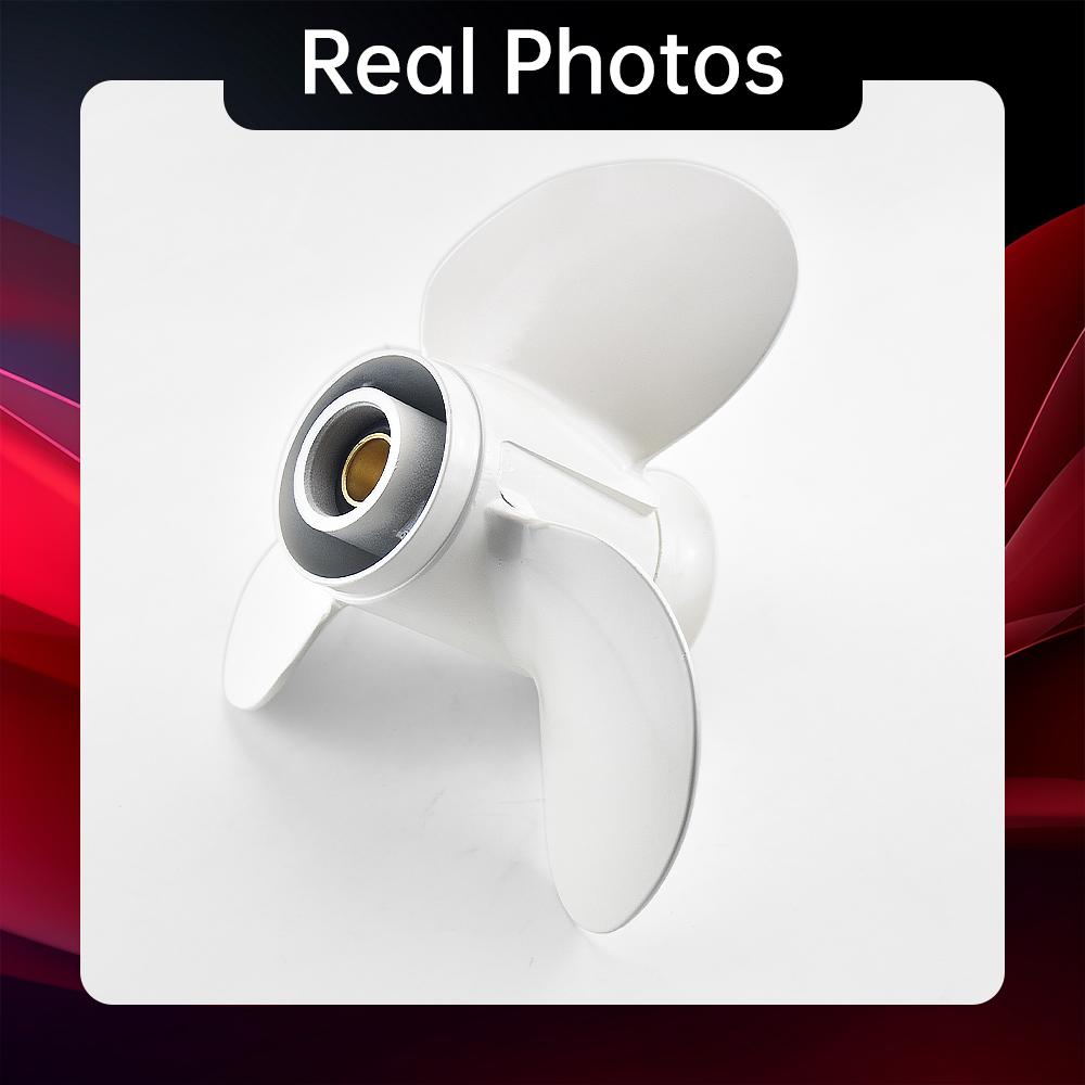 Подвесной гребной винт для Yamaha 20hp 25hp 30hp 9 7/8*11 1/4 лодочный мотор, винт из алюминиевого сплава, 3 лезвия, 10 шлицев, деталь морского двигателя