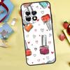 Красивый Чехол-Футляр Цвета Эмали для Лак для Ногтей Для OnePlus 13R 12R 10R 15 13 12 11 10 9 13T 10T 8T Nord CE 5 2 3 4 Lite N20 N30