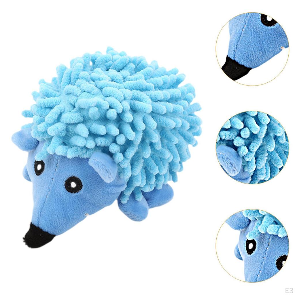 Dog Chew Toy for Aggressive Chewer Plush Squeaky Pet Stuffed Running Biting