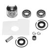Aluminum Gasoline Engine Piston Kit Compact Piston Assembly Replacement for Stihl MS180 MS 180 018