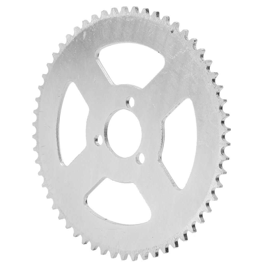 T8F 58T Белая стальная звездочка с 3 отверстиями, шатуны 29 мм для мини-мотоцикла 4749 куб. см, ATV Kart