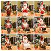 Sitting Festival Party Kids Toys Desktop Santa Claus Doll Christmas Tree Accessories Xmas Ornament