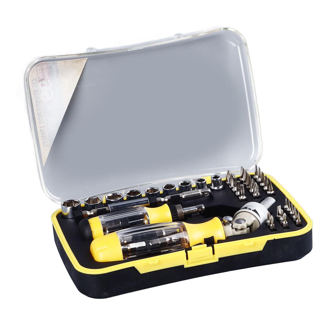 Набор отверток с храповым механизмом 56 в 1 Многофункциональные биты для отверток из углеродистой стали и резины