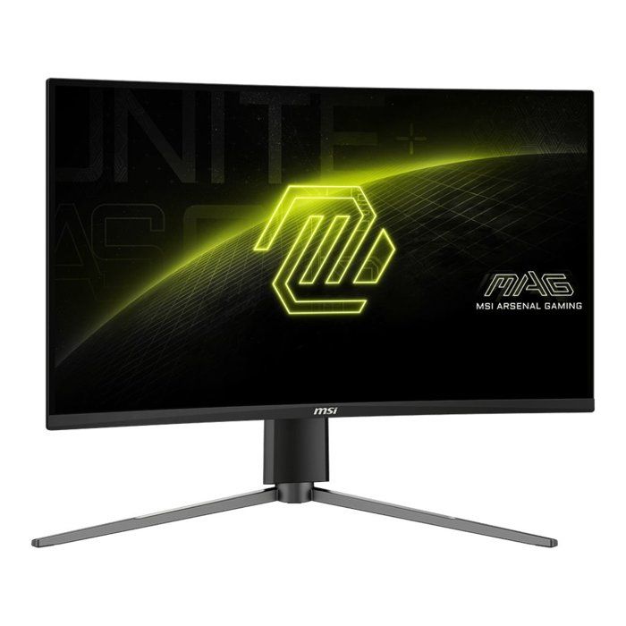 Ecran PC Gamer incurvé - MSI - 27" - FHD - 180Hz - Dalle Rapid VA - 1ms - Ajustable en hauteur - MAG27C6PF