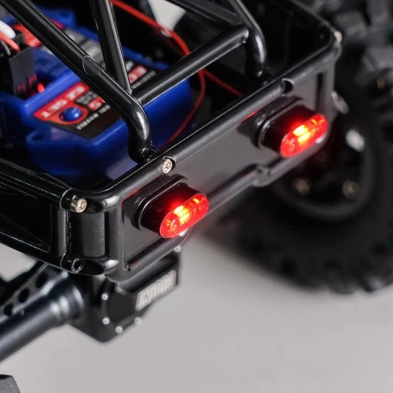 1 Набор Для Trx4 D90 D110 Rc4Wd Scx10 90046 Tamiya 90053 1/10 1/14 Радиоуправляемой Машины Светодиодная Предупреждающая Подсветка Профильная Подсветка