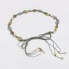 Bohemian Waist Cord With Embellished Shells And Wooden Beads For Beach And Vacation Accessories