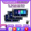 2 DIN Car Radio Android For Opel Para Astra Meriva Vectra Antara Zafira Corsa Multimedia GPS 1+16GB