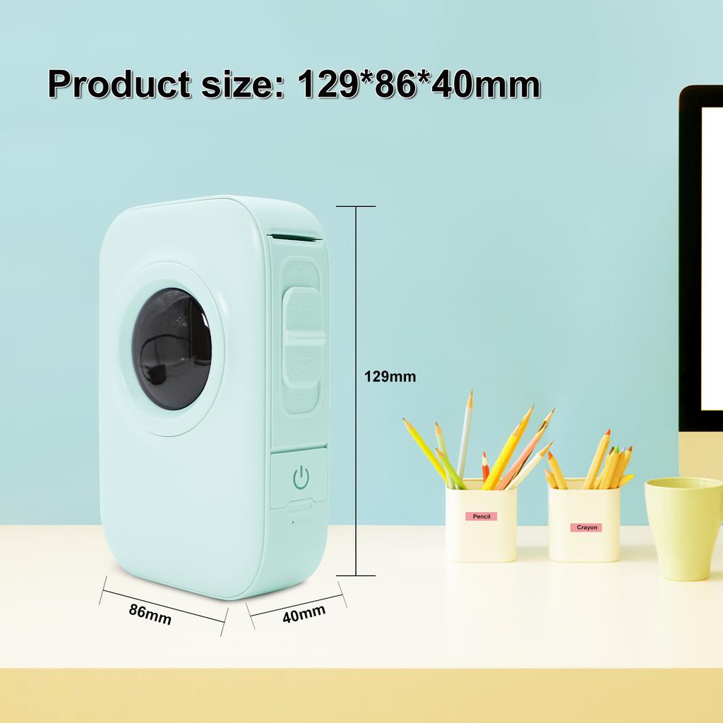 D30 PRO Принтер для этикеток Карманный смартфон Устройство для создания этикеток BT Беспроводная термопечать Поддержка 203DPI