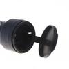 1Pcs Electrial Grounded European Connector With Cover Eu Rubber Waterproof Socket Plug Ip54 For Diy Power Cable Cord 16A 250V