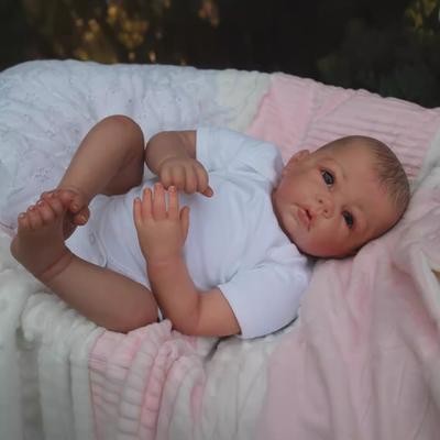 18 дюймов 48 см куклы Reborn ручной работы LUCAS из мягкой ткани с PP хлопок кукла возрождения реалистичные 3D окрашенные видимые вены кукла игрушки для детей подарки