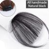 Invisible Hair Styling for Women Hair Extension Fringe Hairpieces Air Bangs Synthetic False Hair