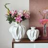 Wabi-Sabi Ceramic Vase: Zen-Inspired, Irregular Artistic Design for Luxurious Living Room Flower Arrangements