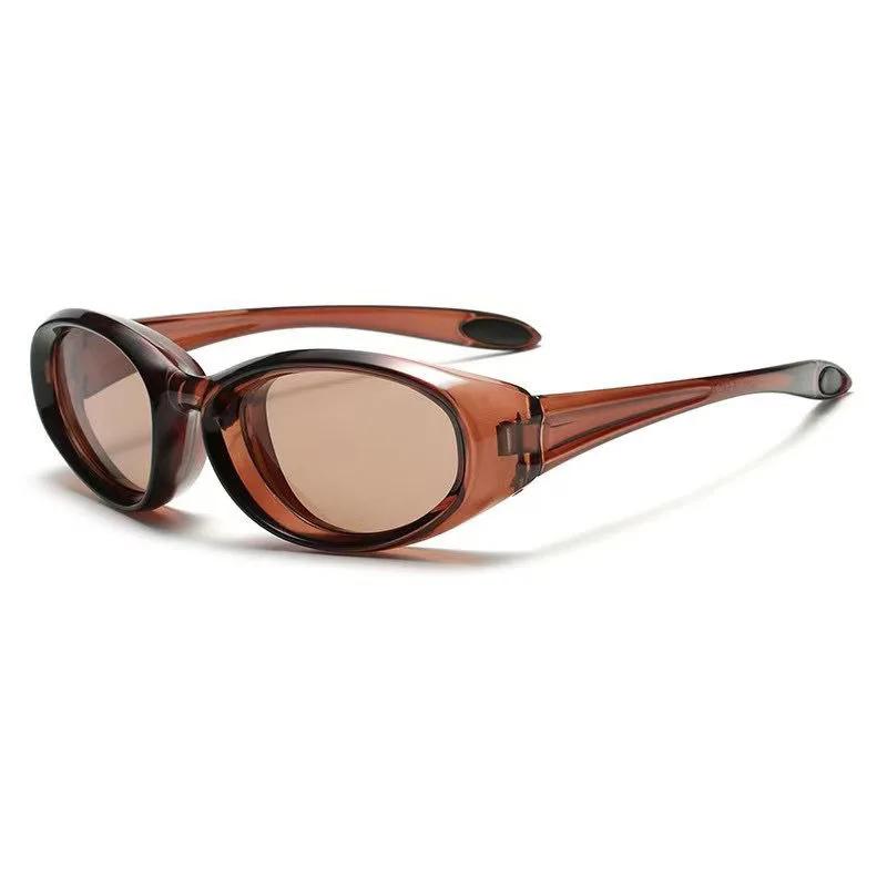 y2k Vintage Cat Eye Sun Glasses Women For Men Luxury Designer Sun Glasses Punk Popular Hip Hop Eyewear Outdoor Sport Goggle