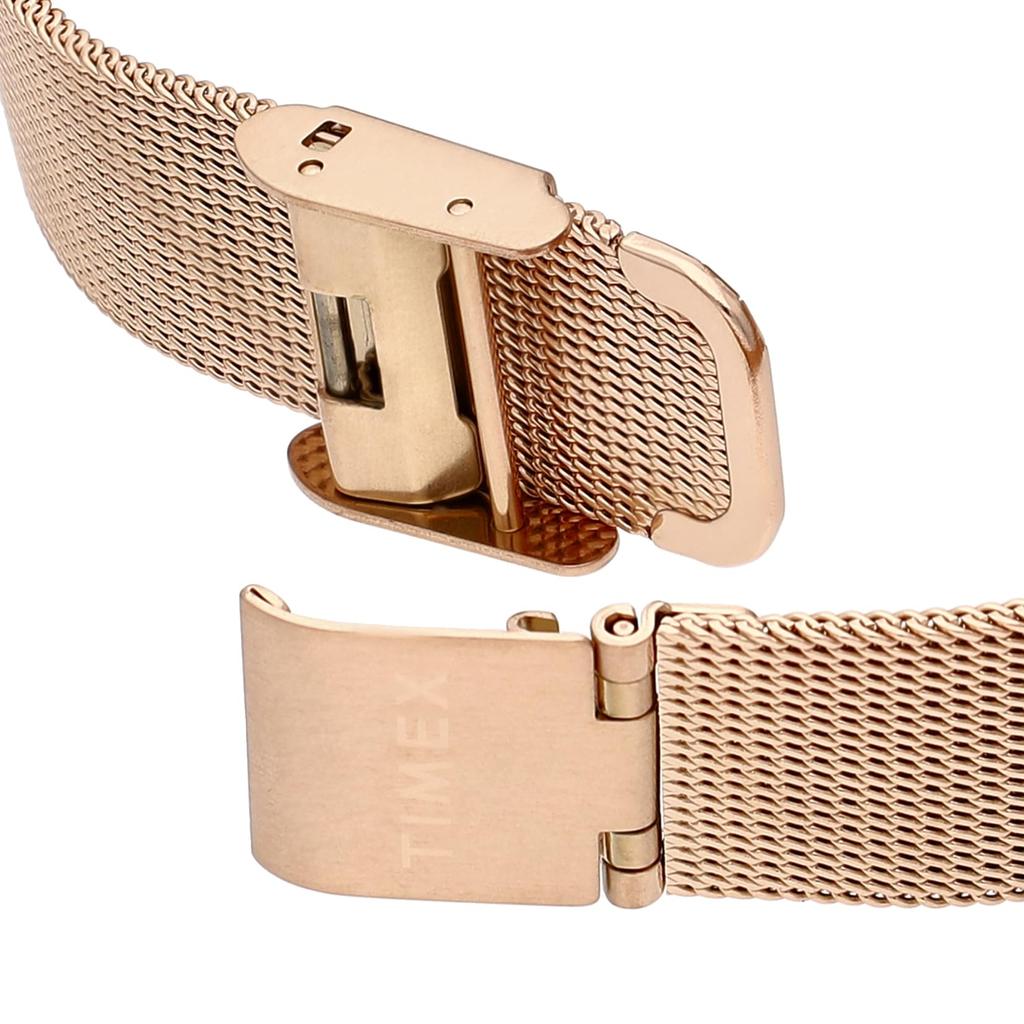 Watch Transcend Celestial Black Dial Brass Mineral Glass Quartz 31MM Philippines Watch TW2V52100 Pink Gold [TIMEX] Women's [Item]