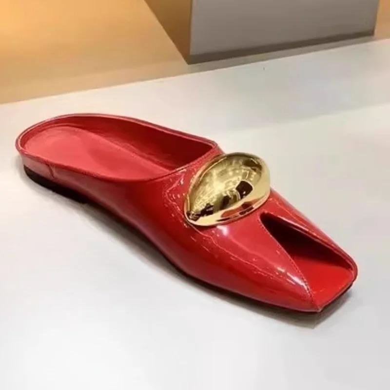 Fashion Women Summer Flats Slippers Leopard New Shoes Fashion Sandals 2025 Slingback Designer Woman Peep Toe Flip Flops Zapatillas Mujer