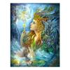 Diamond Painting Mysterious Girl Abstract Oil Diamond Embroidery Pattern Rhinestones Craft Home Decor Needlework DIY