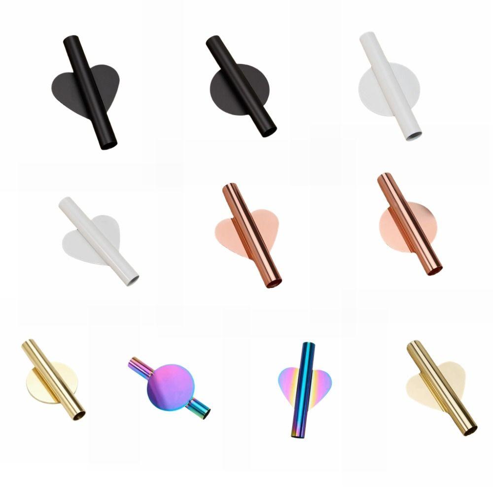 Self Adhesive Wall Flower Vase Metal Hanging Vase Floral Bouquets Holder Flower Holder Living Room