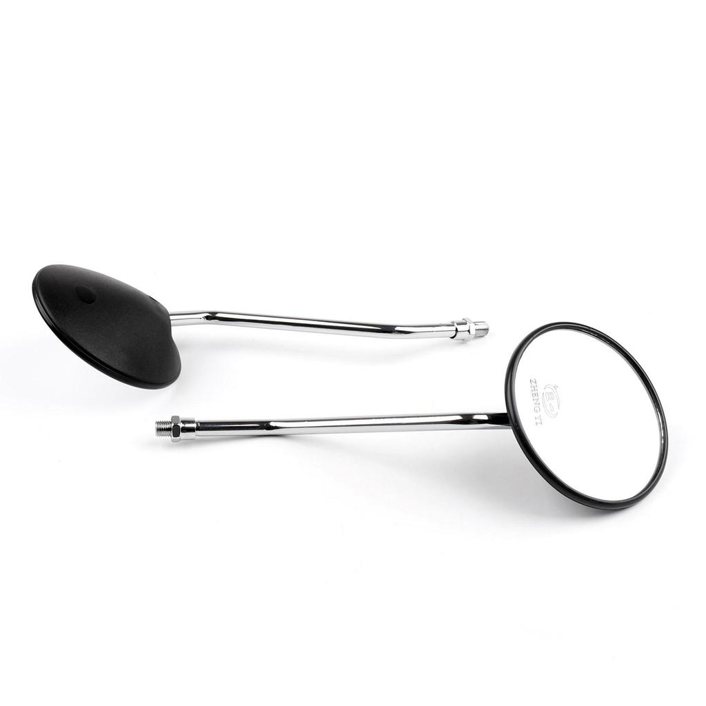 10mm Black Rear Side View Mirrors Fit Honda XR250 XR400 XR600 TLR200 XL100