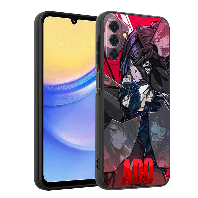 Ado Cartoon K-Kyogen X Uta Soft Phone Case for Samsung A17 A37 A57 A16 A26 A36 A56 A15 A25 A35 A55 A14 A24 A34 A54 A13 A23 A33 A