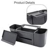 Armrest Organizer for Toyota For Sienna Center Console Rear Location 2025 to 2026 Direct Replacement Flat Cover Design