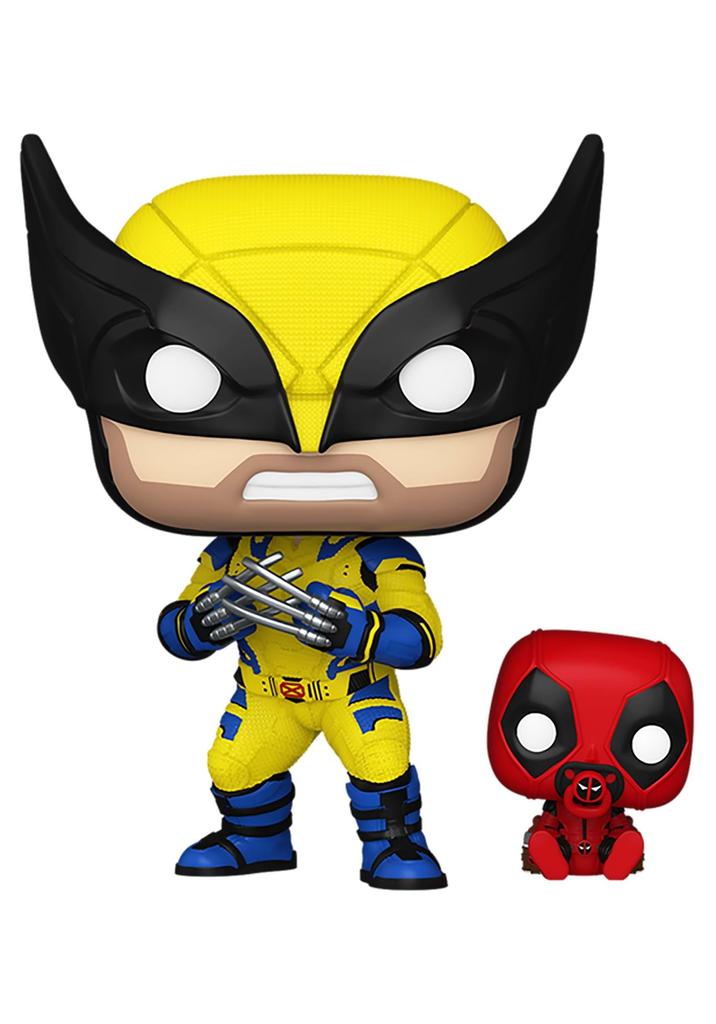 Фигурка Marvel Deadpool Wolverine Babypool Funko РОСОМАХА С БЭБИПУЛОМ ДЭДПУЛ И РОСОМАХА Marvel Funko Pop!