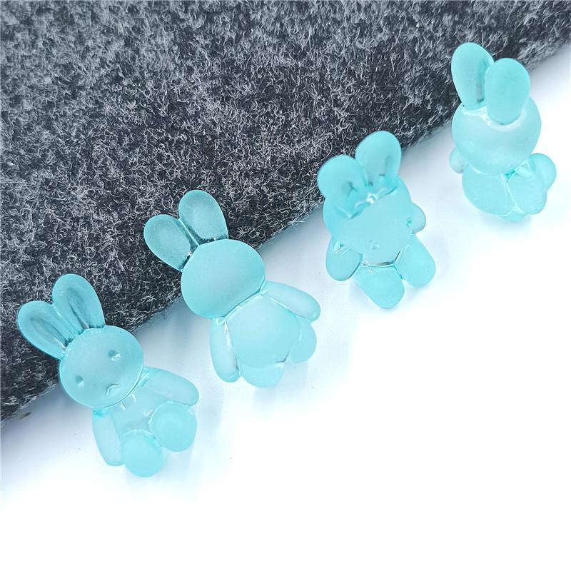 Товары для домашней вечеринки, мультфильм для изготовления разделителей, матовый для изготовления ювелирных изделий, браслет «сделай сам», ожерелье, лента для волос, милый матовый желейный цвет, 10 шт.