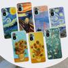 Van Gogh Oil Painting Phone Case For Xiaomi Redmi 10 10C 10A 9T 9C 9A 9 Prime 8 8A 7 7A 6 6A K20 K30 K40 Pro S2 Fundas Cover