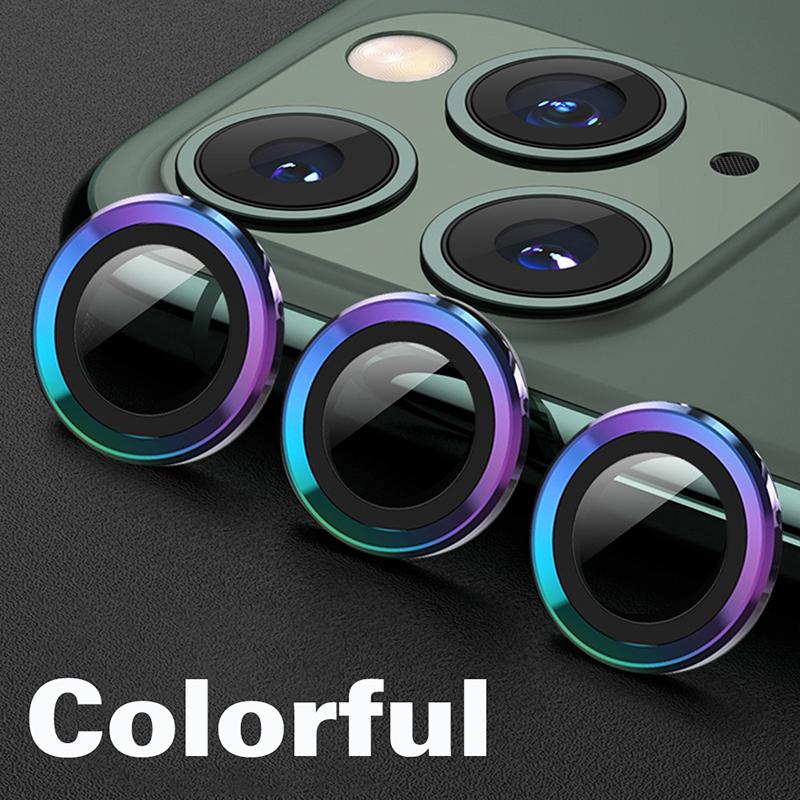 Чехол для объектива камеры Diamond для IPhone15 14 Pro Max 13 Pro Max 12 Pro Max Защитный чехол для объектива камеры для IPhone11 Защитная крышка из закаленного стекла