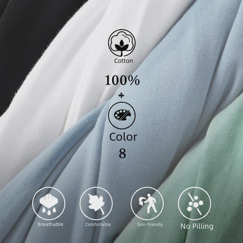 Мужская модная толстовка с длинным рукавом из чистого хлопка - весна/осень 2022 г.