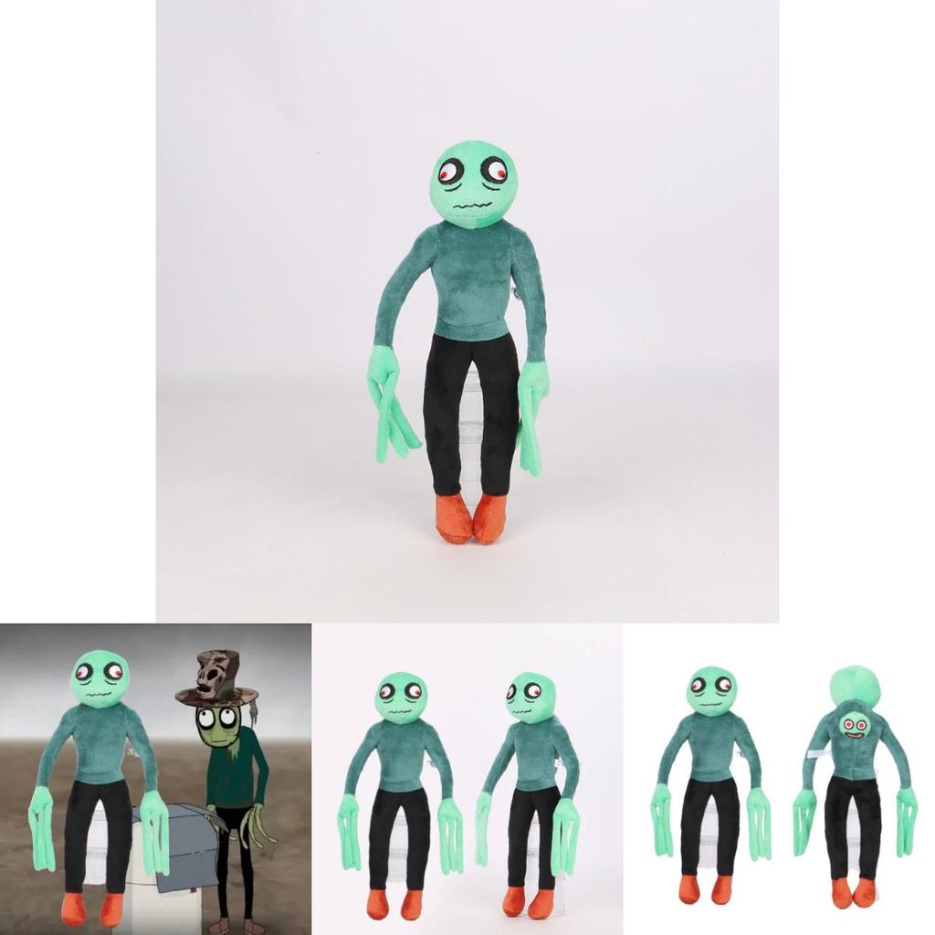 Очаровательная плюшевая игрушка Salad Fingers Мягкая короткошерстная кукла с наполнителем из полипропиленового хлопка