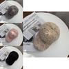 Роскошная зимняя утолщенная бейсболка из искусственного кроличьего меха для женщин, теплая и стильная