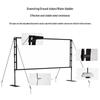 QQTY Outdoor Double Tripod Projector Screen