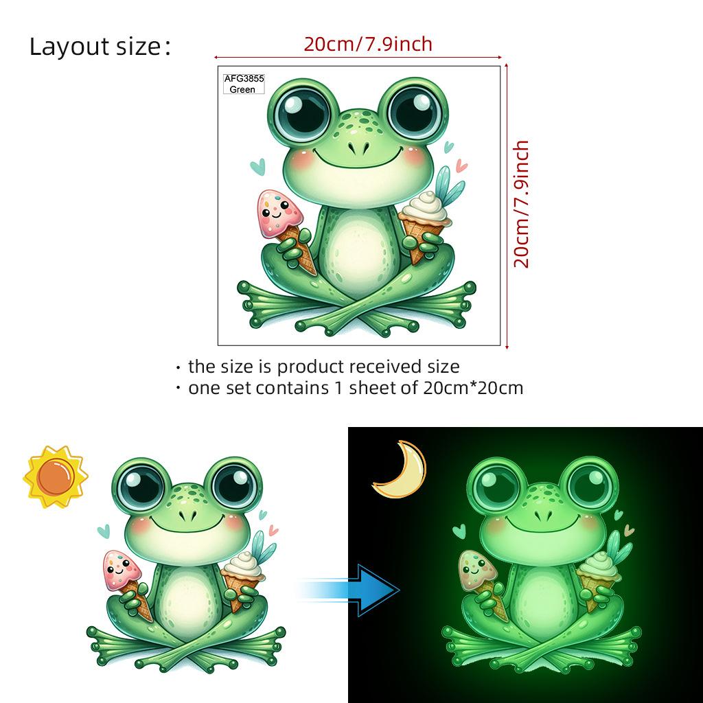 Светящиеся наклейки на стену «Фея-русалка», декор для детской спальни, светящиеся в темноте наклейки-бабочки для переключателей обоев