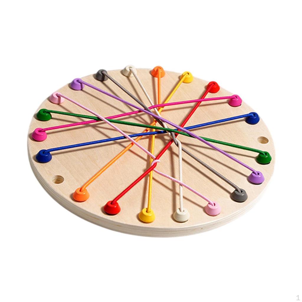 Rope Untangle Toy Board Game Portable Parent Child Interaction Mind Toy,Rope Puzzle Challenge