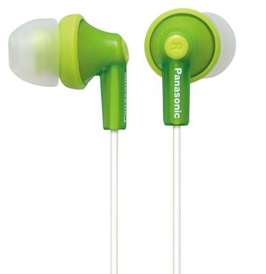 Наушники-вкладыши Panasonic зеленые RP-HJE150-G