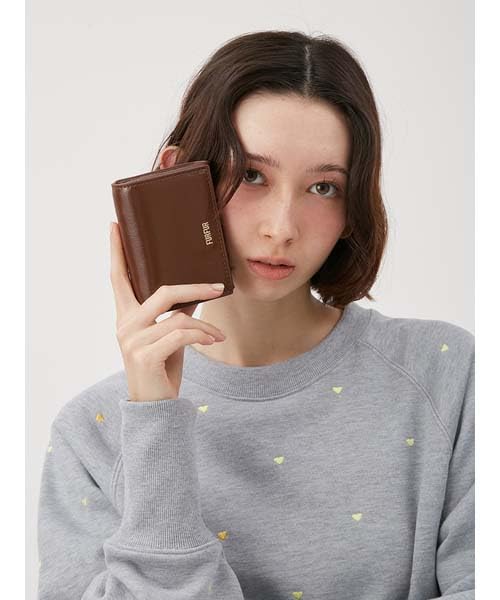 Business card holder with shoulder RWGG251519 BRW [Furfur]