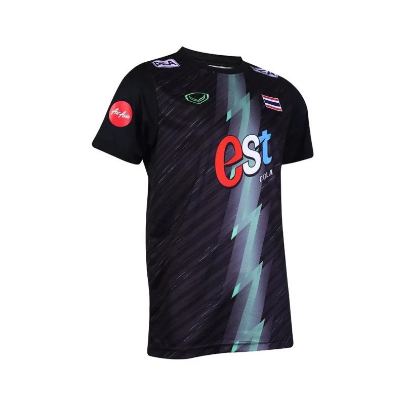 ТАИЛАНД Национальная женская волейбольная форма 2023 года ДЖЕРСИ ЧИР Фан-версия для печати Быстросохнущая футболка с круглым вырезом и коротким рукавом Униформа с логотипом Таиланда Спорт