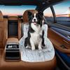 Dog Car Seat Soft Washable Pet Booster Car Seat with Safety Leash Plush Velvet Puppy Car Travel Carrier Bed for Small Medium Large Dogs